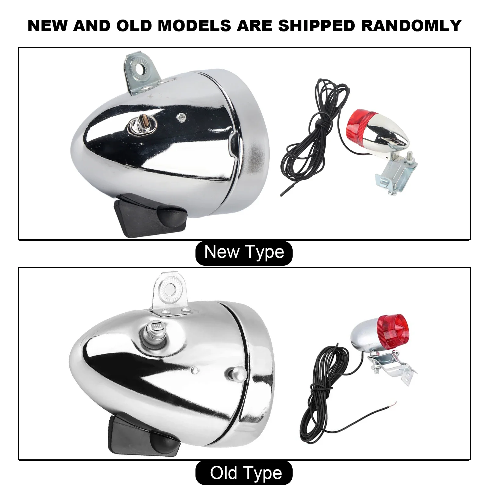Bike Dynamo Light - 12V 6W Sürtünme Jeneratörü Dinamo Far