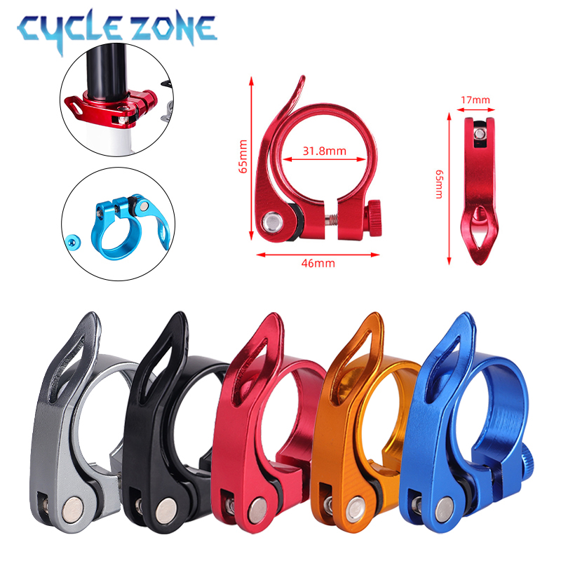 Cycle Zone - Bisiklet sele borusu kelepçesi alüminyum alaşımlı