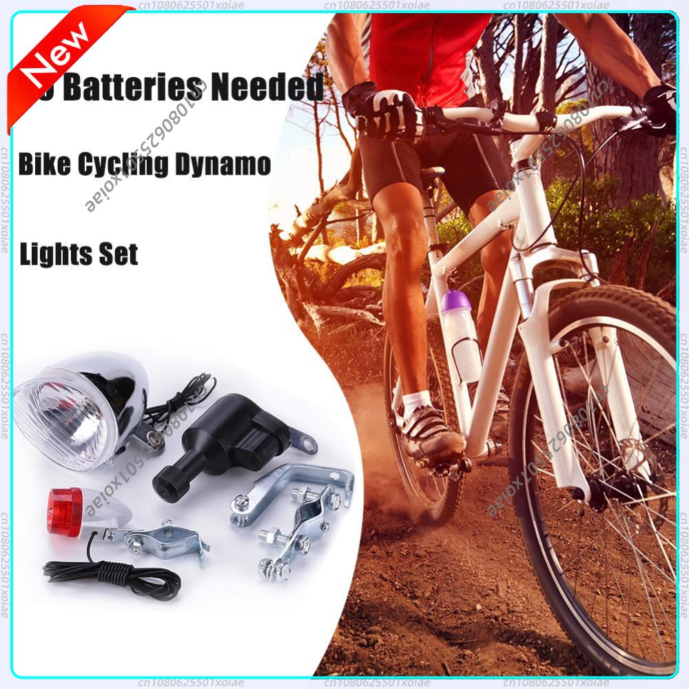 Bike Dynamo Light - Bisiklet Bisiklet Dinamo Işık Seti Güvenlik