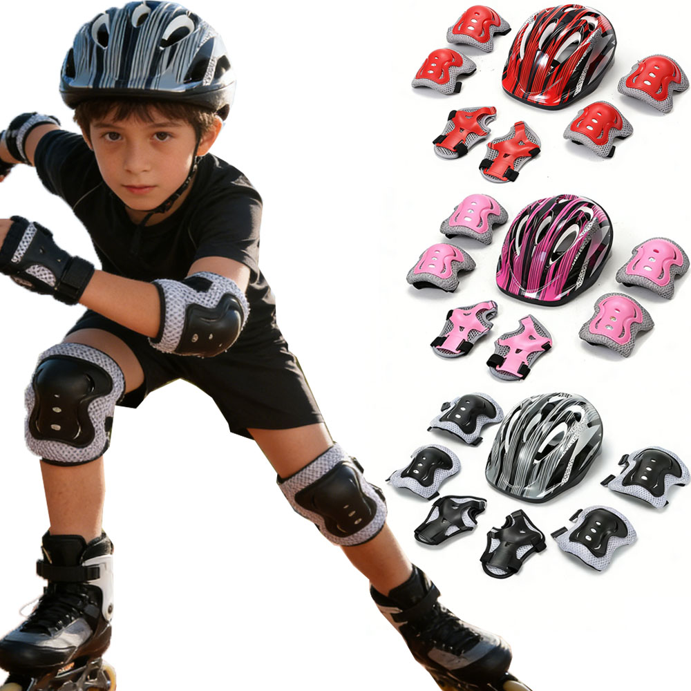 Cycling Gear For Kids - Bisiklet Spor Koruyucu Ekipman Seti Ayarlanabilir