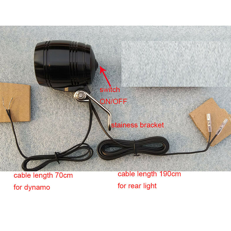 Bisiklet Ön Başkanı Işık Lamba - Bike Dynamo Light incelemesi ve fiyatı