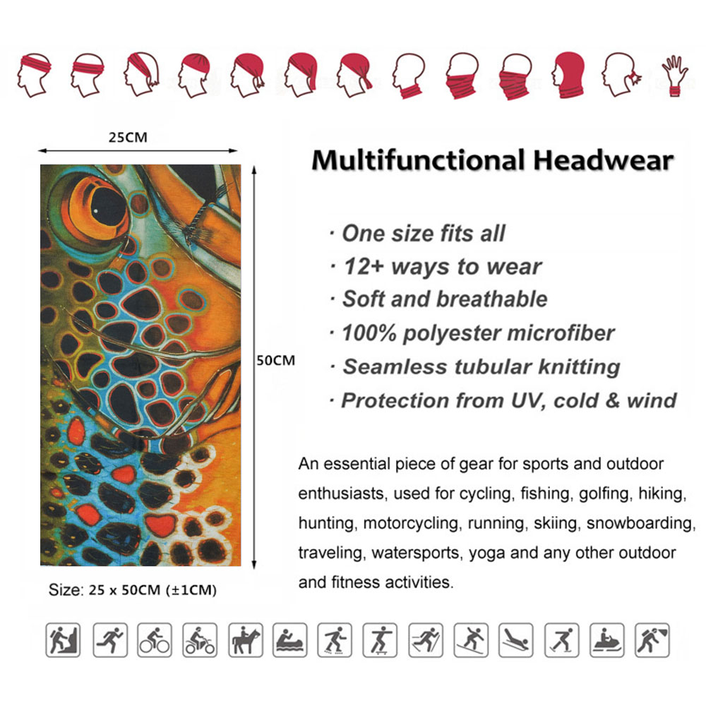 Rüzgar geçirmez balık desen bo - Cycling Gear Gifts incelemesi ve fiyatı