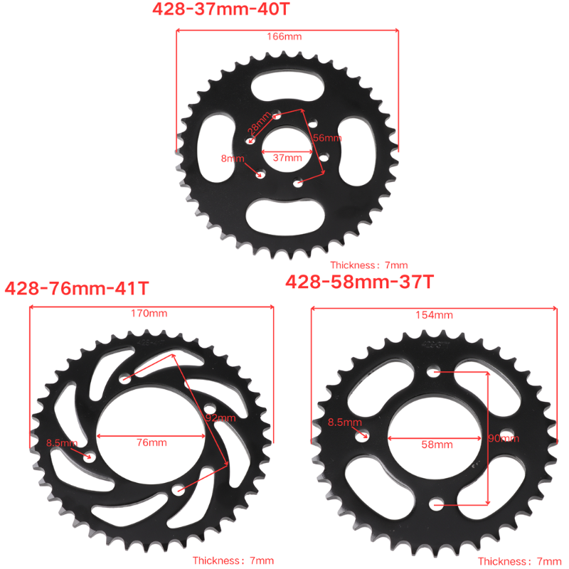 428 Link 37T/40T/41T/45T/48T M - Cycling Quads incelemesi ve fiyatı