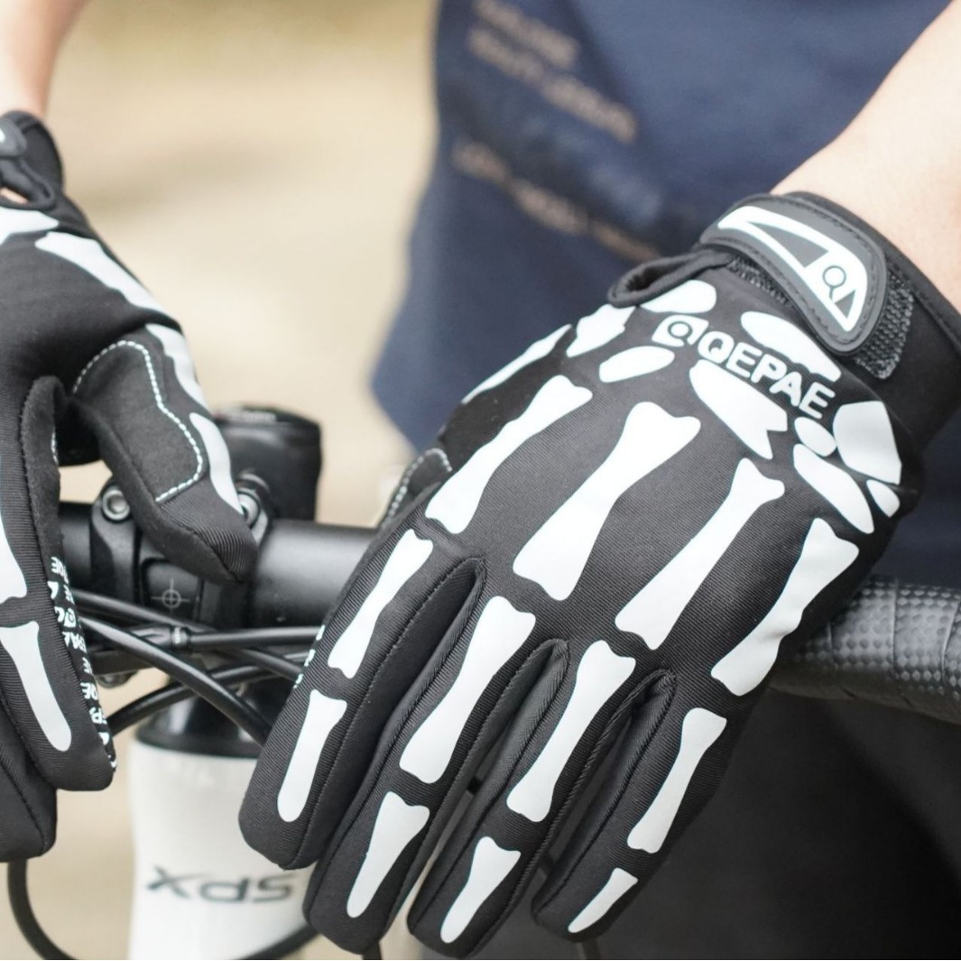 1 çift iskelet bisiklet eldive - Cycling Gear Gifts incelemesi ve fiyatı
